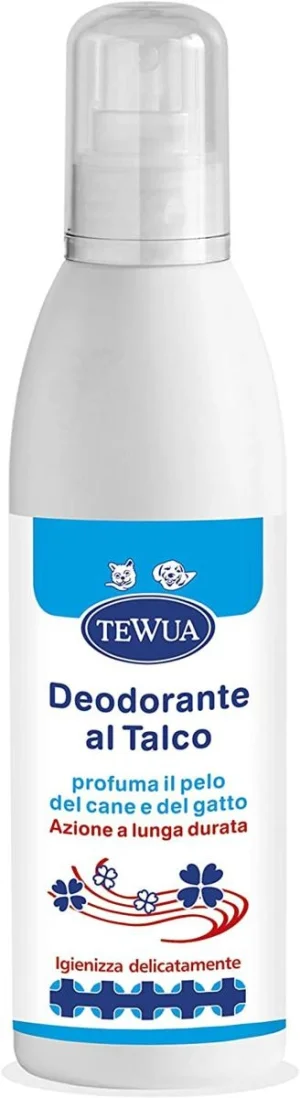 Deodorante Talco con Gas TEWUA 250ml per Cane