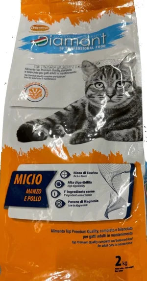 Diamant Cat Manzo e Pollo 2kg - Cennamo