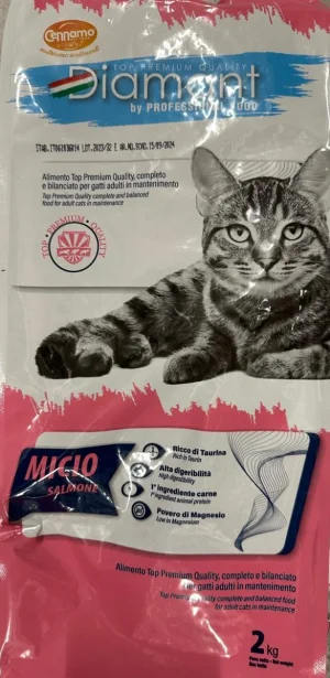 Diamant Cat Salmone 2 kg - Cennamo