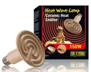 Exo Terra Ceramic Heater Heat Wave Lamp - 150 W