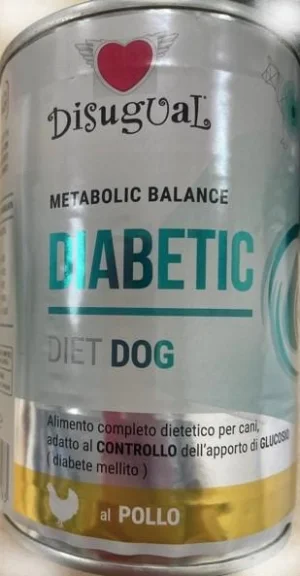 Disugual Dog Diabetic 400g Pollo