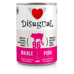 Disugual Dog Maiale gr 400 - Mangime Umido per Cani