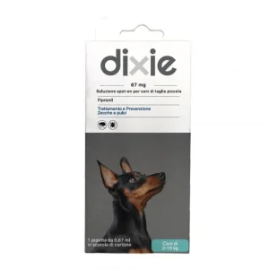 Dixie Fipronil Spot On Cane Piccolo - 0,67 ml 1 Pipetta