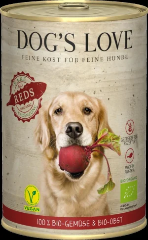 Dog's Love Bio Reds Vegan 400g - Alimentazione Naturale per Cani