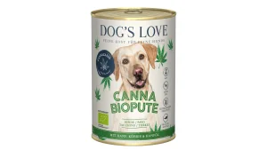 Dog's Love Canna Canis Gr 400 Tacchino - Mangime Umido per Cane