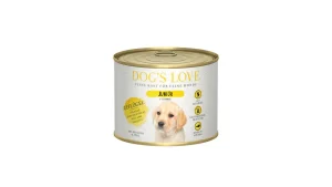 DOG'S LOVE Junior 200g Pollame/Zucchina – DOGSLOVE