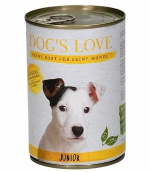 Dog's Love Junior Gr 400 Pollame/Zucchina - DOGSLOVE