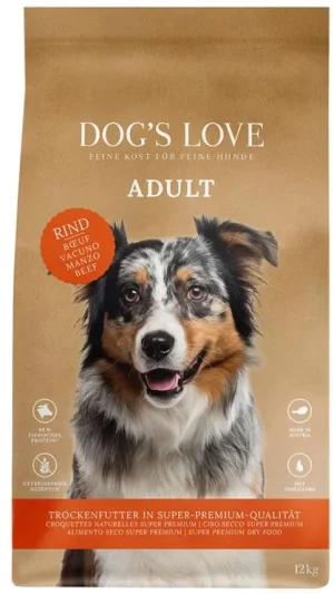 Dog's Love Adult Manzo, Patata dolce & Barbabietole 12 kg