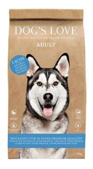 Dog's Love Salmone 12kg - Mangime Secco per Cani