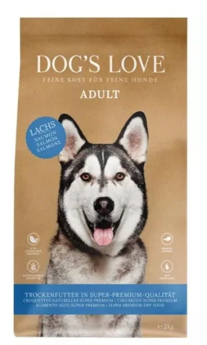 Dog's Love Salmone 2 Kg - Mangime Secco per Cane