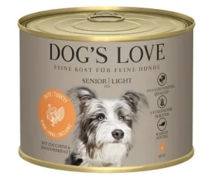 Dog's Love Senior Gr 200 Tacchino Light - DOGSLOVE