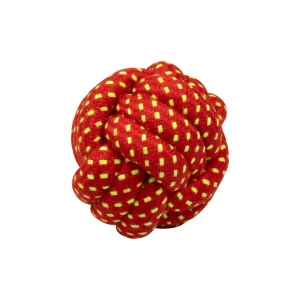 Dogu Palla annodata 9 cm in iuta e cotone