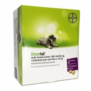 Drontal Multi Aroma Carne 102 Compresse - Vetoquinol