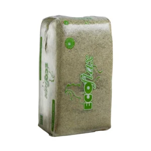 Ecoflax lettiera in paglia di lino per cavalli, 120 L / 20 kg