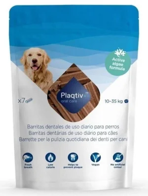 Ecuphar Plaqtiv+ Oral Care Stick Taglia M-L 10-35 kg per cani