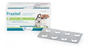 Ecuphar Prazitel per Cani Taglia Piccola/Media - 104 Compresse