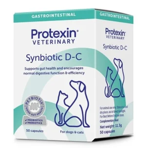 Ecuphar Synbiotic D-C Integratore per Cani - 50 Compresse