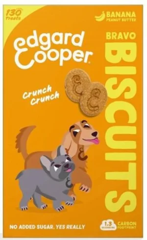 Edgard Cooper Biscotti alla Banana per Cani 400 g