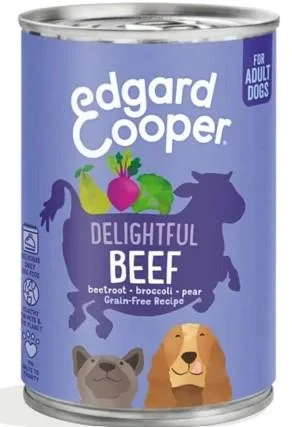 Edgard Cooper Cibo Umido per Cani al Manzo 400 g
