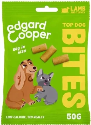 Edgard Cooper Large Bites Agnello Snack per Cani 50 g