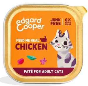 Edgard Cooper Paté al Pollo per Gatti 16 x 85 g