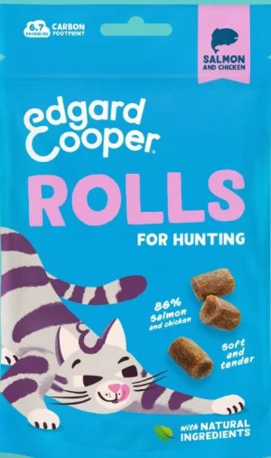 Edgard & Cooper Rotolini Pollo e Salmone 45 g