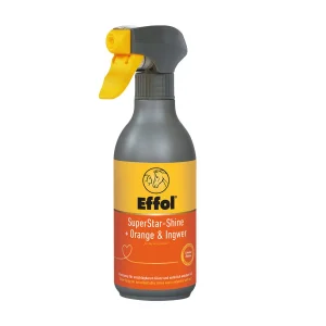 Effol Superstar-Shine Lucidante Sgrovigliante per Cavalli 750 ml - Orange Ginger - 750 ml Arancione Ginger