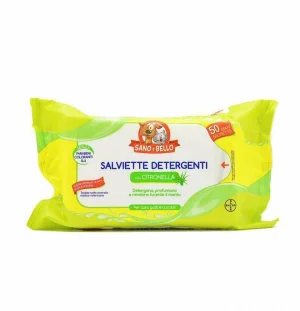 Elanco Salviette alla Citronella per Cani - 50 pezzi