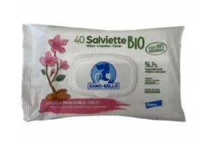 Elanco Salviette Bio alle Mandorle Dolci - 40 pezzi