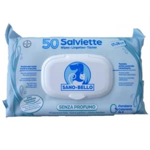 Elanco Salviette senza profumo per cani - 50 pezzi