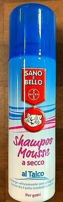 Elanco Shampoo Mousse Secco per Gatti 200 ml