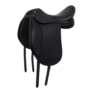 Equestro Aachen - Sella da dressage in cuoio con appoggi lunghi