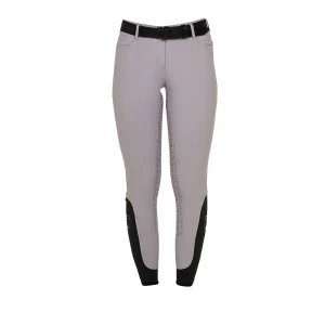 Equestro Aria - Pantaloni donna full grip in tessuto tecnico