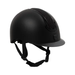 Equestro Azael Stone - Casco donna visiera stretta (EN 1384-2023)