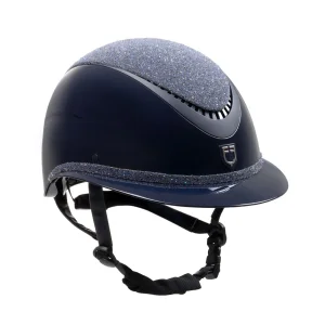 Equestro Cap Luxury Wide Visor - Casco con visiera larga (EN 1384-2023)