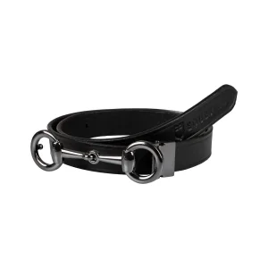 Equestro Cintura donna in pelle con fibbia filetto