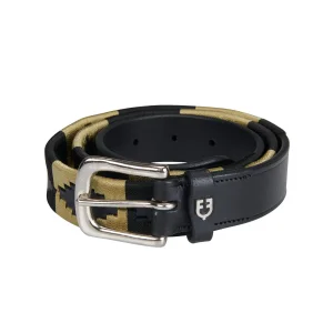 Equestro Cintura Polo S in cuoio con motivo southwest