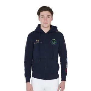 Equestro Felpa Uomo con Cappuccio Multilogo