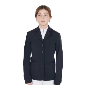 Equestro Giacca bambini Slim Fit quattro bottoni