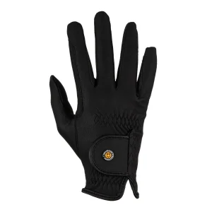 Equestro Guanti da Equitazione in Pelle Sintetica Unisex