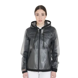 Equestro Impermeabile tecnico donna trasparente