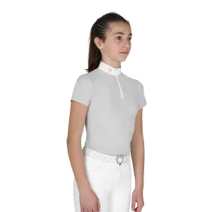 Equestro Polo bambina Lusineh slim fit