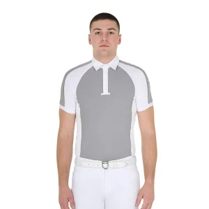 Equestro Polo uomo da concorso Slim Fit - 4 bottoni