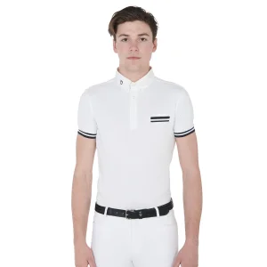 Equestro Polo uomo Garen slim fit da concorso