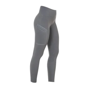 Equestro Ridertechnology Leggings donna vita alta full grip