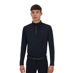 Equestro Ridertechnology Polo Training uomo manica lunga