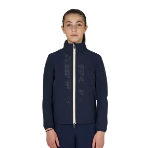 Equestro Softshell bambini unisex con logo sul dorso