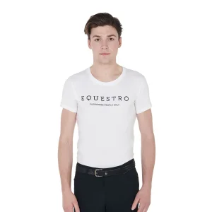 Equestro T-shirt uomo slim fit