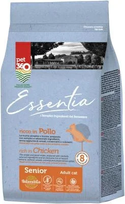 Essentia Senior Pollo/Tacchino Gatto 1,5 kg