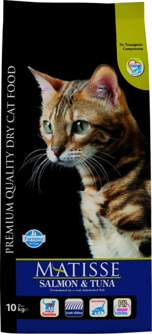 Farmina Matisse Salmone/Tonno 10 kg - Mangime Secco per Gatti